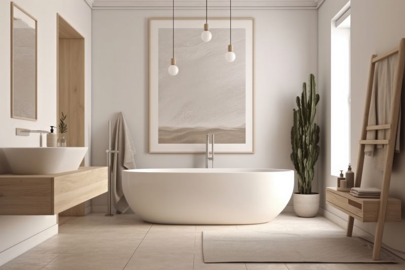 Spa-Like Bath Area